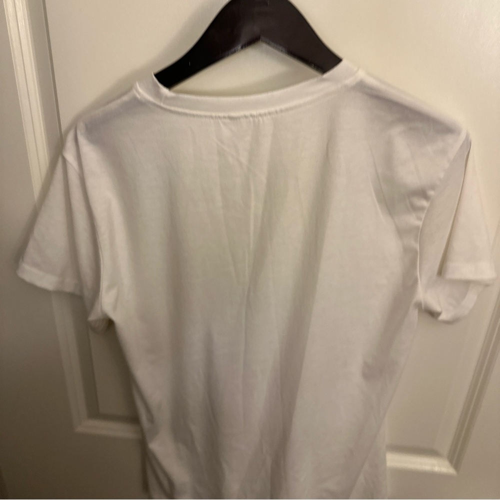 Taylor Swift Colorful Graphic White Tee with 1989 Print- size small - Picture 4 of 5